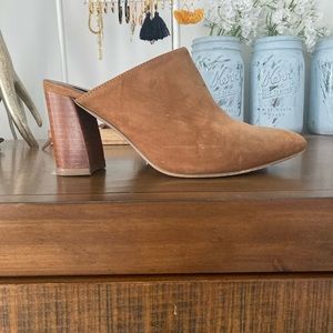 Brown mule block heals